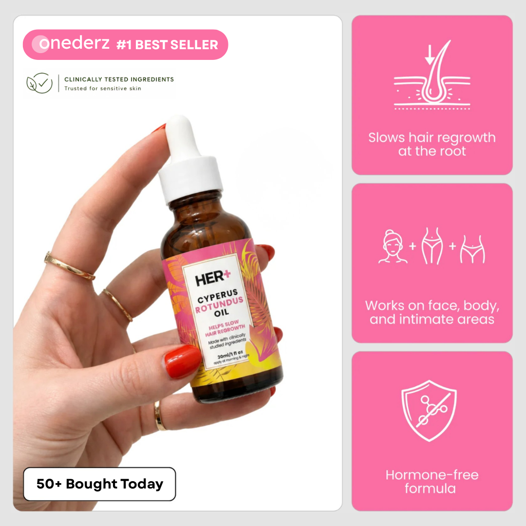 Cyperus Rotundus Anti-Hair Growth Oil