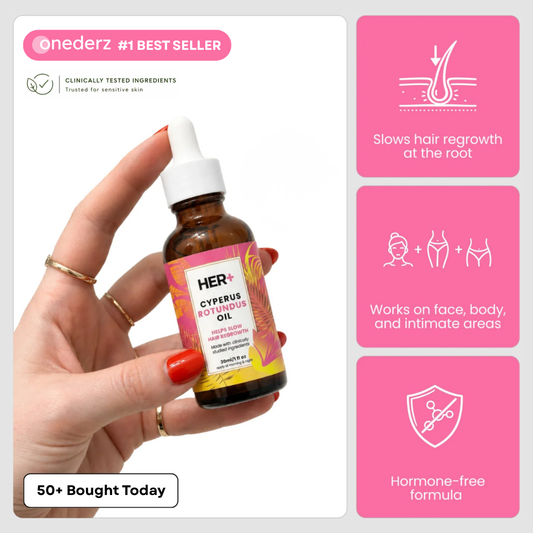 Cyperus Rotundus Anti-Hair Growth Oil