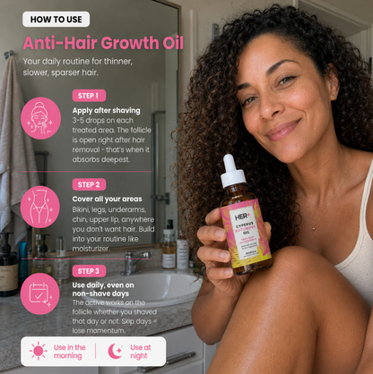 Cyperus Rotundus Anti-Hair Growth Oil
