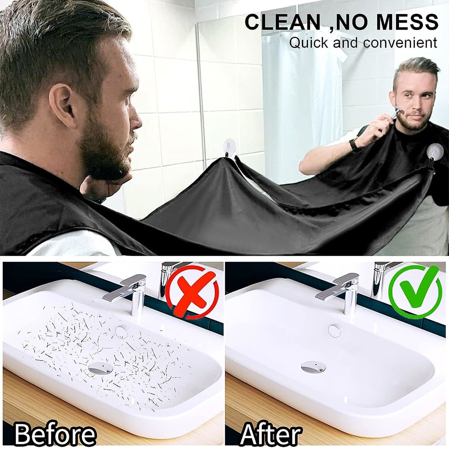 Men's Shaving Apron